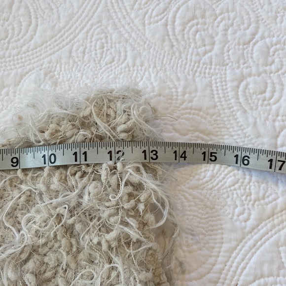 Milano Shaggy Vest, Color Block, Size S/M - Picture 11 of 12